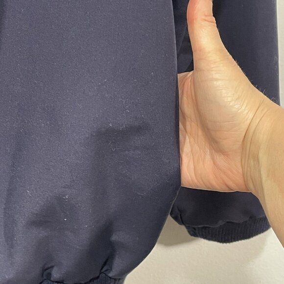 Vtg University of Michigan Pro Edge Reversible Pullover Windbreaker Mens Sz XL - Picture 5 of 11